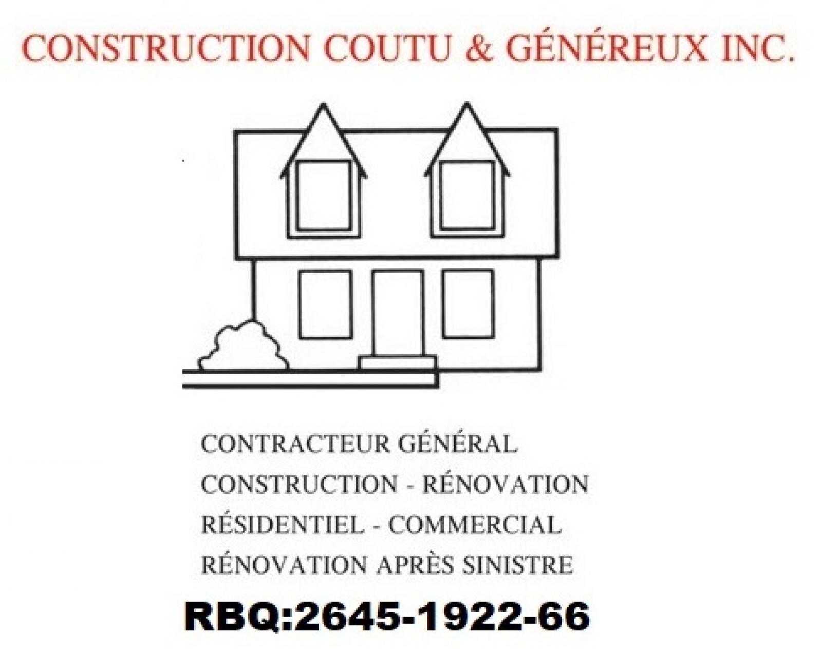 Construction Rénovation Armoire sur mesure  St-Jean-de-Matha Logo
